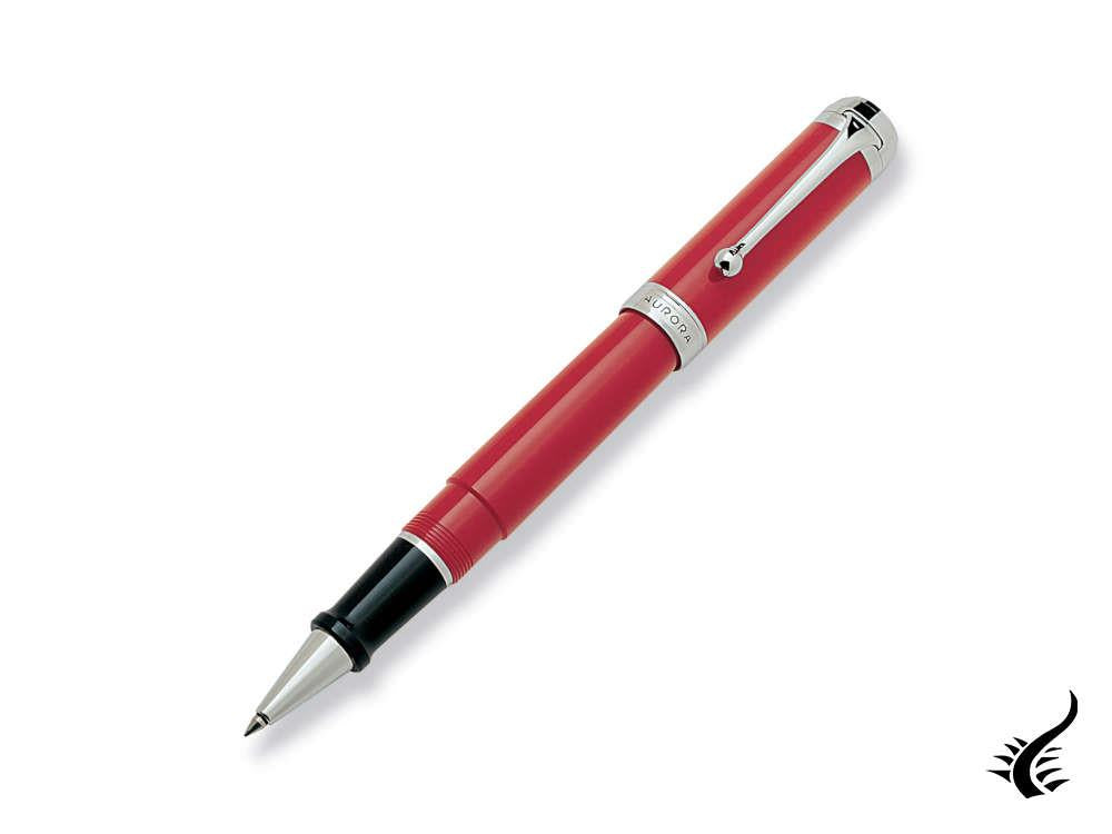 Aurora Talentum Big Rollerball pen, Resin, Red, Palladium, D71R