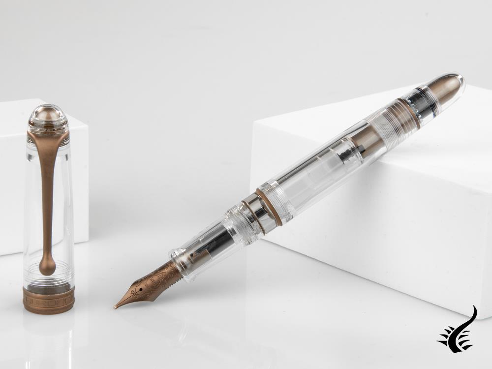 Aurora Trilobiti Cioccolato Fountain Pen, Limited Edition, 888-MT