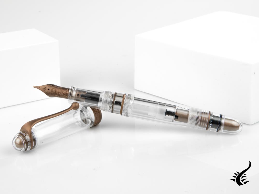 Aurora Trilobiti Cioccolato Fountain Pen, Limited Edition, 888-MT