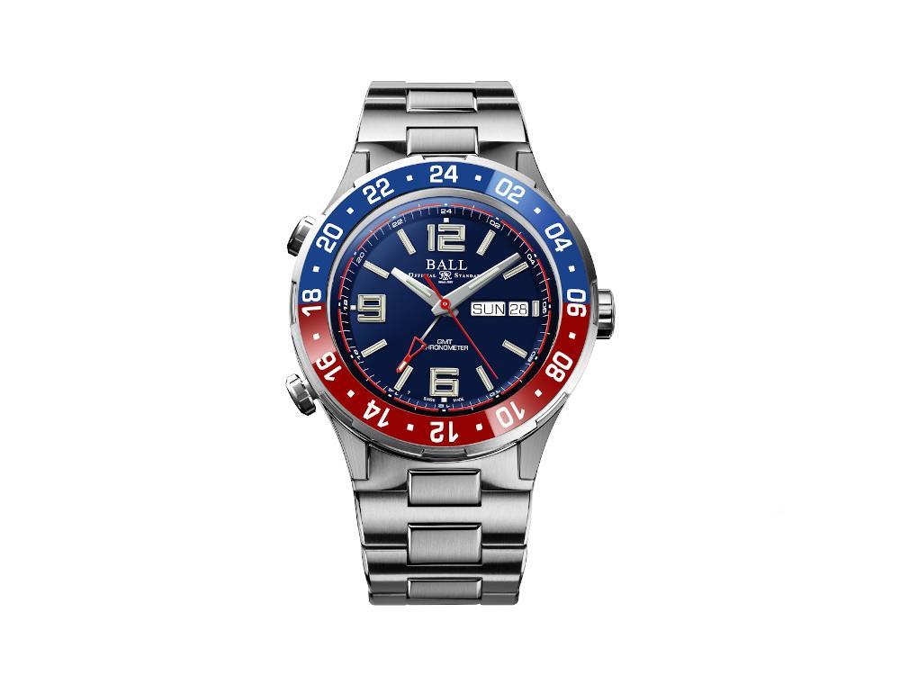 Montre automatique Ball Roadmaster Marine GMT, édition limitée, COSC, DG3030B-S4C-BE