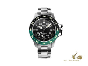 Montre automatique Ball Engineer Hydrocarbon AeroGMT II, ​​40 mm, DG2118C-S11C-BK