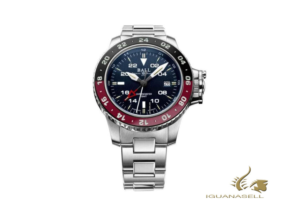 Montre automatique Ball Engineer Hydrocarbon AeroGMT II, ​​40 mm, DG2118C-S3C-BE