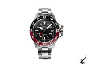 Montre automatique Ball Engineer Hydrocarbon AeroGMT II, ​​40 mm, DG2118C-S3C-BK