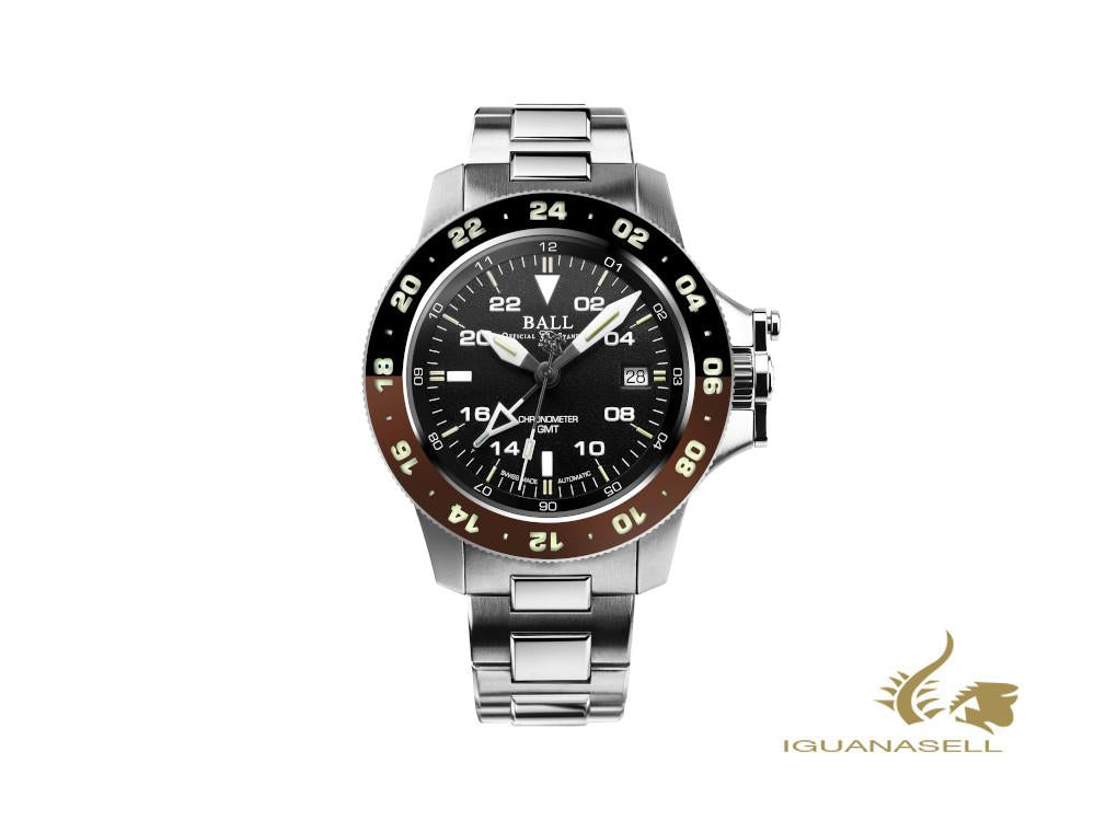 Montre automatique Ball Engineer Hydrocarbon AeroGMT II 40 mm, COSC, DG2118C-S12C-BK