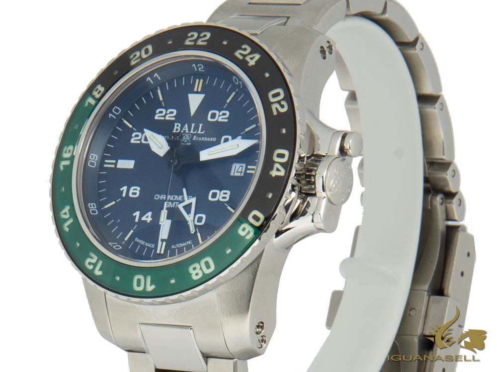 Ball Engineer Hydrocarbon AeroGMT II Automatic Watch, 42 mm, DG2018C-S11C-BE