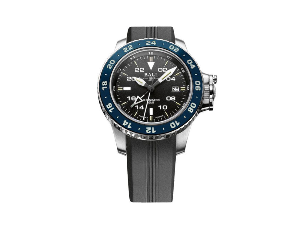 Montre automatique Ball Engineer Hydrocarbon AeroGMT II, ​​42 mm, DG2018C-P4C-BK