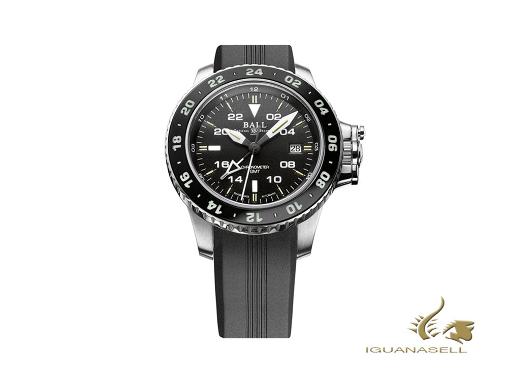 Montre automatique Ball Engineer Hydrocarbon AeroGMT II, ​​COSC, 42 mm, DG2018C-PCJ-BK