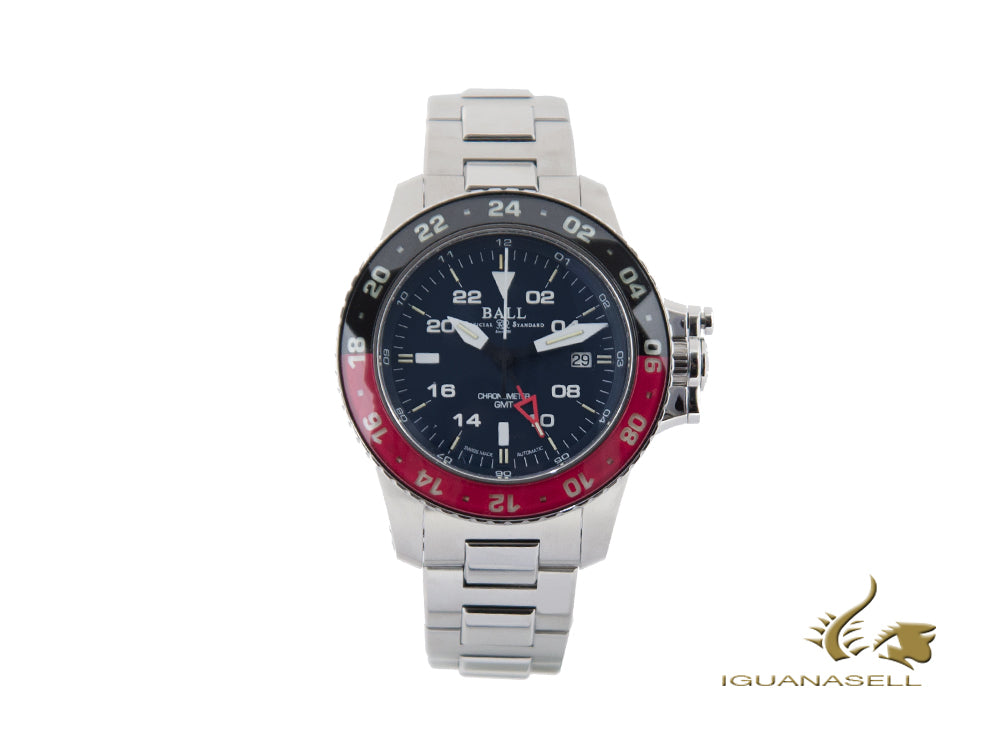 Montre automatique Ball Engineer Hydrocarbon AeroGMT II, ​​COSC, 42 mm, DG2018C-S3C-BE