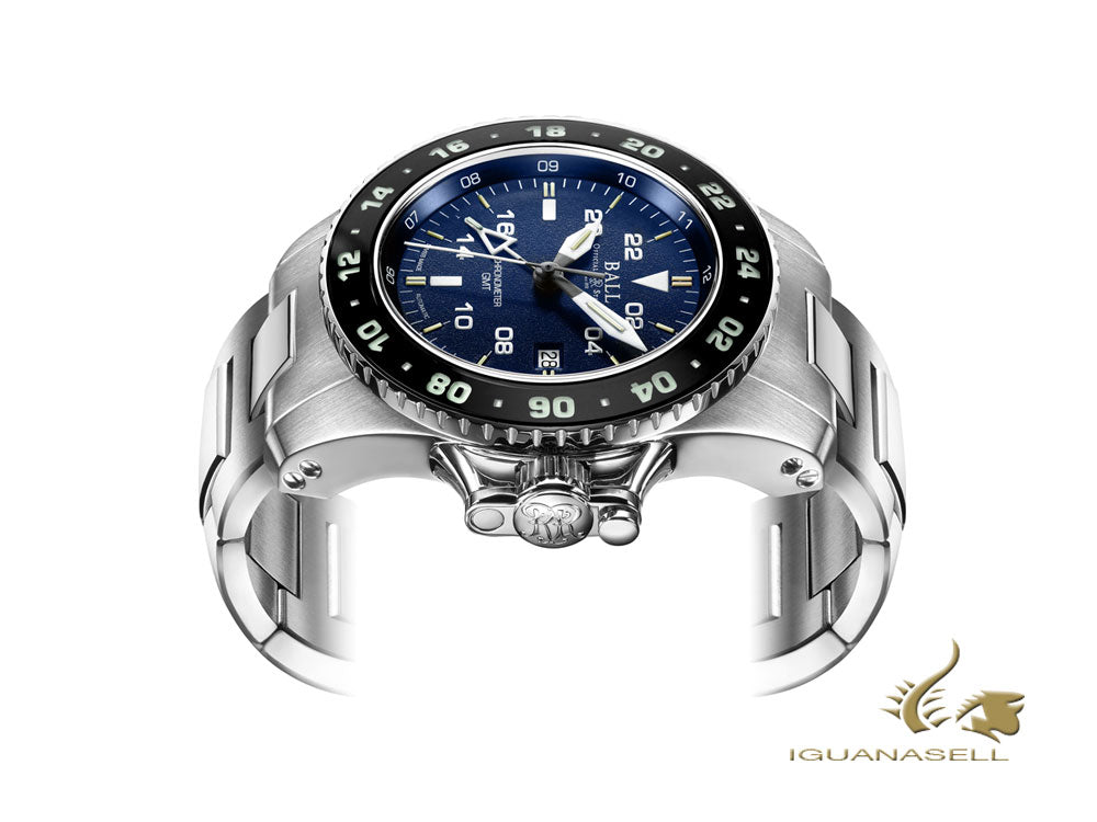 Ball Engineer Hydrocarbon AeroGMT II Automatic Watch, COSC, 42mm, DG2018C-SCJ-BE