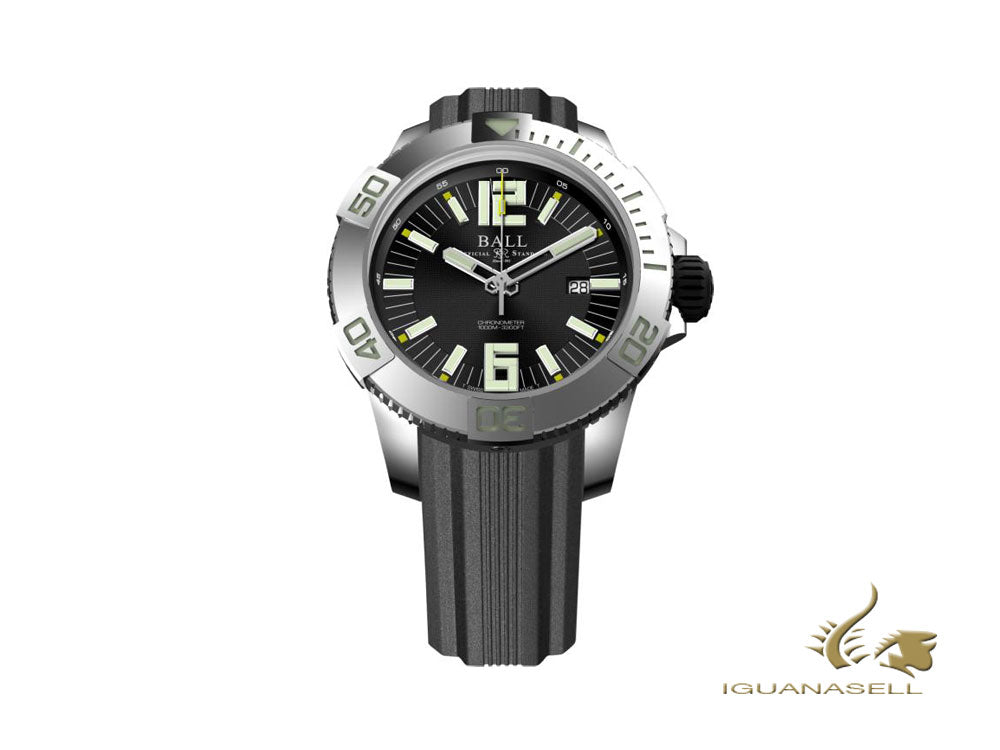 Montre automatique Ball Engineer Hydrocarbon DeepQUEST, 42 mm, DM3002A-PC-BK