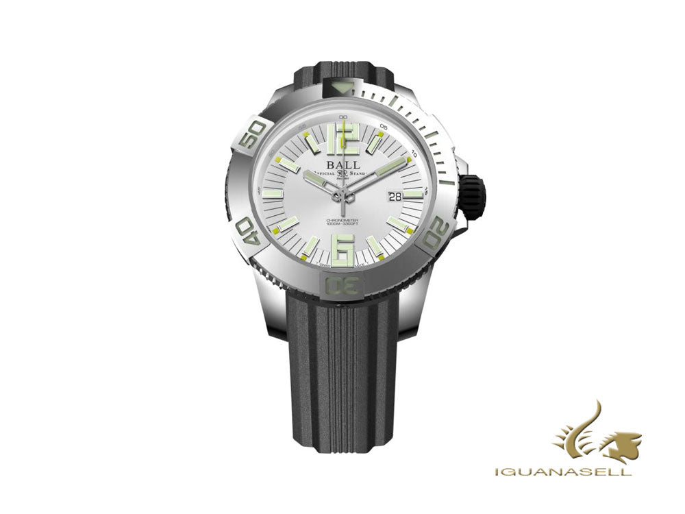 Montre automatique Ball Engineer Hydrocarbon DeepQUEST, 42 mm, DM3002A-PC-WH