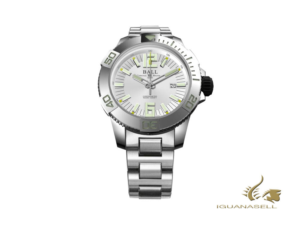 Montre automatique Ball Engineer Hydrocarbon DeepQUEST, 42 mm, DM3002A-SC-WH