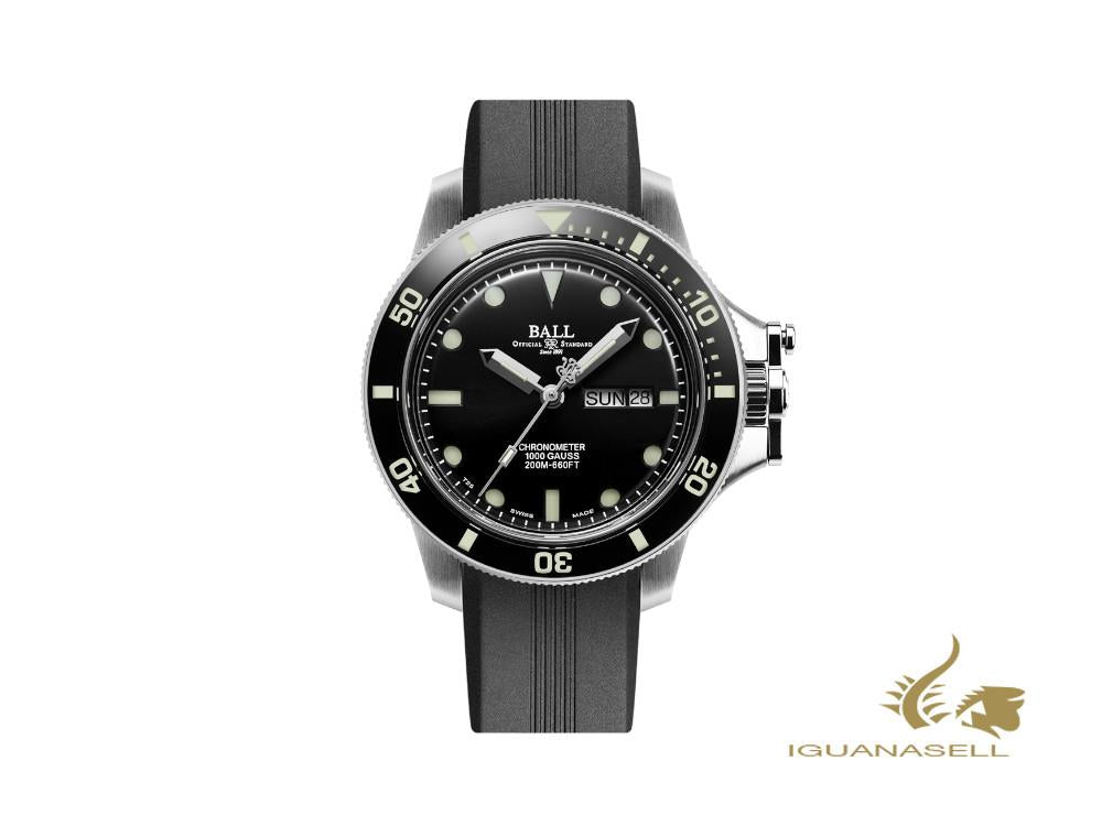 Montre automatique Ball Engineer Hydrocarbon Original, noire, 43 mm, DM2218B-PCJ-BK