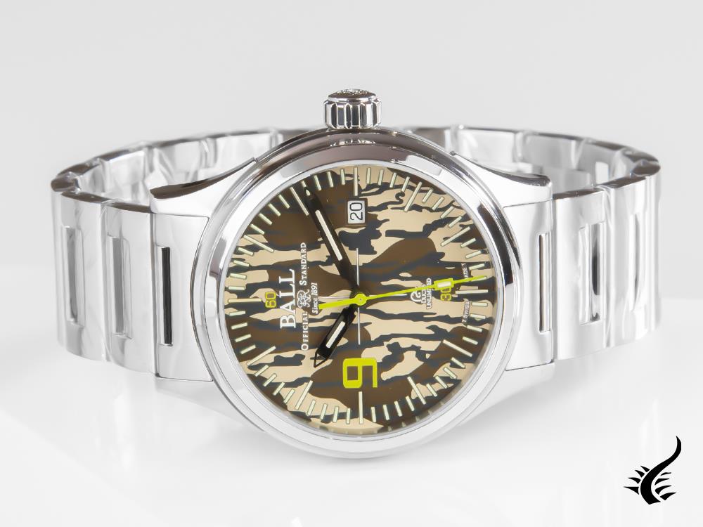 Ball Fireman Ducks Unlimited Automatic Watch, Camouflage, NM2188C-S22-CO