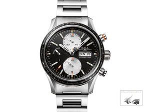 Montre Ball Fireman Storm Chaser Pro, acier inoxydable, chronographe, noir