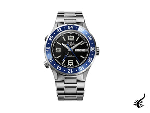 Montre automatique Ball Roadmaster Marine GMT, noire, 40 mm, LE, DG3030B-S6CJ-BK