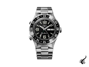 Montre automatique Ball Roadmaster Marine GMT, noire, 40 mm, LE., DG3030B-S7CJ-BK