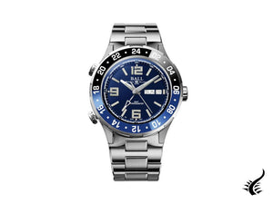 Montre automatique Ball Roadmaster Marine GMT, édition limitée, DG3030B-S1CJ-BE