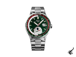 Montre automatique Ball Roadmaster Ocean Explorer, verte, 41 mm, DM3120C-S1CJ-GR