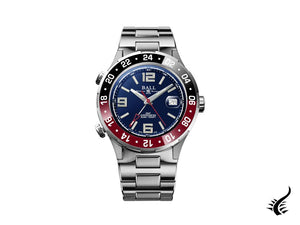 Montre automatique Ball Roadmaster Pilot GMT, édition limitée, COSC, DG3038A-S1C-BE