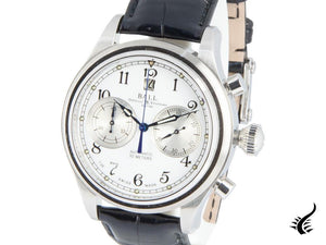 Ball Trainmaster Cannonball Automatic Watch, Ball RR1401, White Chronograph