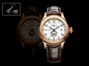 Montre Ball Trainmaster Flying Scotsman, bracelet en cuir, édition limitée, COSC