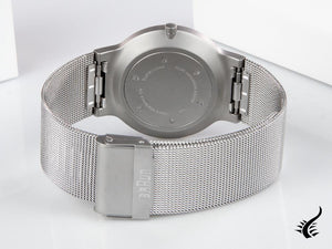 Montre à quartz Braun Classic 3 aiguilles, blanche, 32 mm, BN0211WHSLMHL