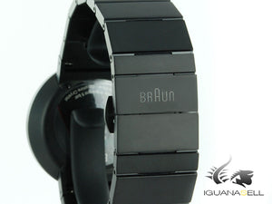 Montre à quartz Braun Prestige, chronographe, noire, 43 mm. BN00095-BKBKBTG