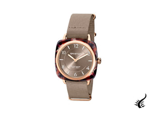 Montre à quartz Briston Clubmaster Chic, marron, 36 mm, 21536.PRA.UBR.30.NT