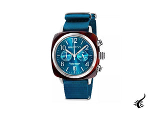 Briston Clubmaster Classic Quartz Watch, Blue, 40 mm, 19140.SA.T.31.NBD