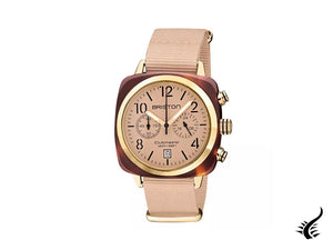 Briston Clubmaster Classic Terracotta Quartz Watch, 40 mm, 20140.PYA.T.36.NTN