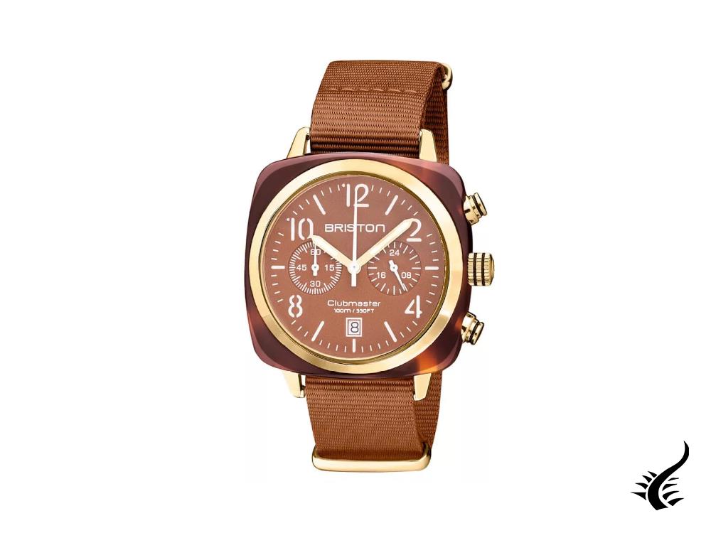 Montre à quartz Briston Clubmaster Classic Terracotta, 40 mm, 20140.PYA.T.38.NTC