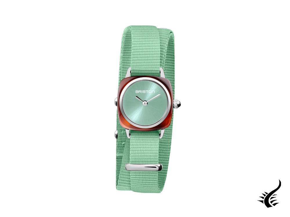 Briston Clubmaster Lady Quartz Watch, Acetate, Green, 24 mm, 21924.SA.T.29.NGW