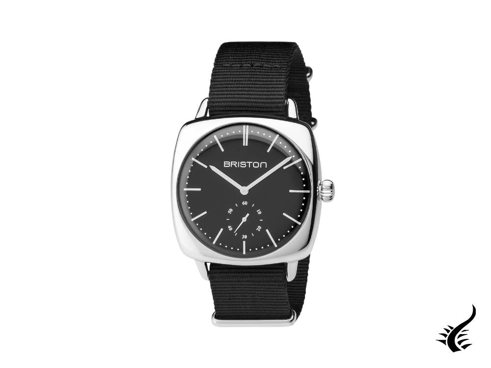 Briston Clubmaster Vintage Quartz Watch, Black, 40 mm, 17440.PS.V.1.NB