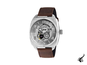 Briston Streamliner Skeleton Automatic Watch, Grey, 42 mm, 201042.S.SK.2.C