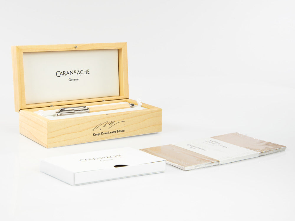 Caran d'Ache Varius Kengo Kuma Rollerball pen, Wood, Limit. Ed, 1658.471