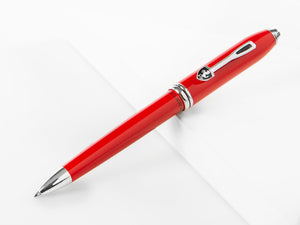 Cross Ferrari Townsend Ballpoint Pen, Lacquer, Red, Rhodium, FR0042-57