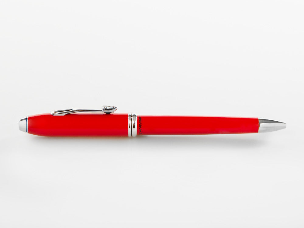 Cross Ferrari Townsend Ballpoint Pen, Lacquer, Red, Rhodium, FR0042-57