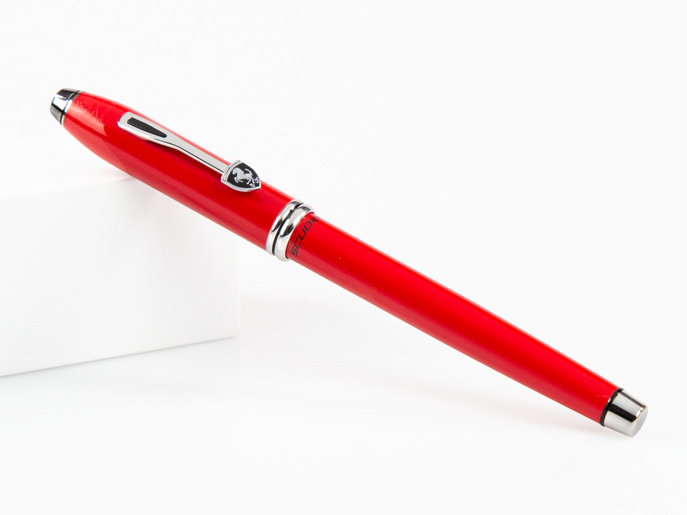 Stylo roller Cross Ferrari Townsend, laque, rouge, rhodium, FR0045-57