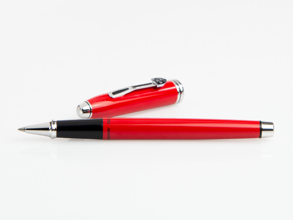 Cross Ferrari Townsend Rollerball Pen, Lacquer, Red, Rhodium, FR0045-57