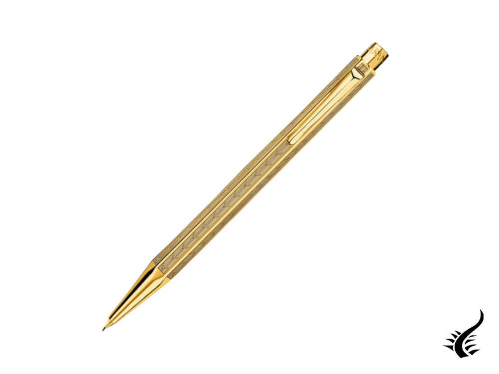 Caran d'Ache Ecridor ChevronMechanical pencil, Brass, Yellow, 4.208