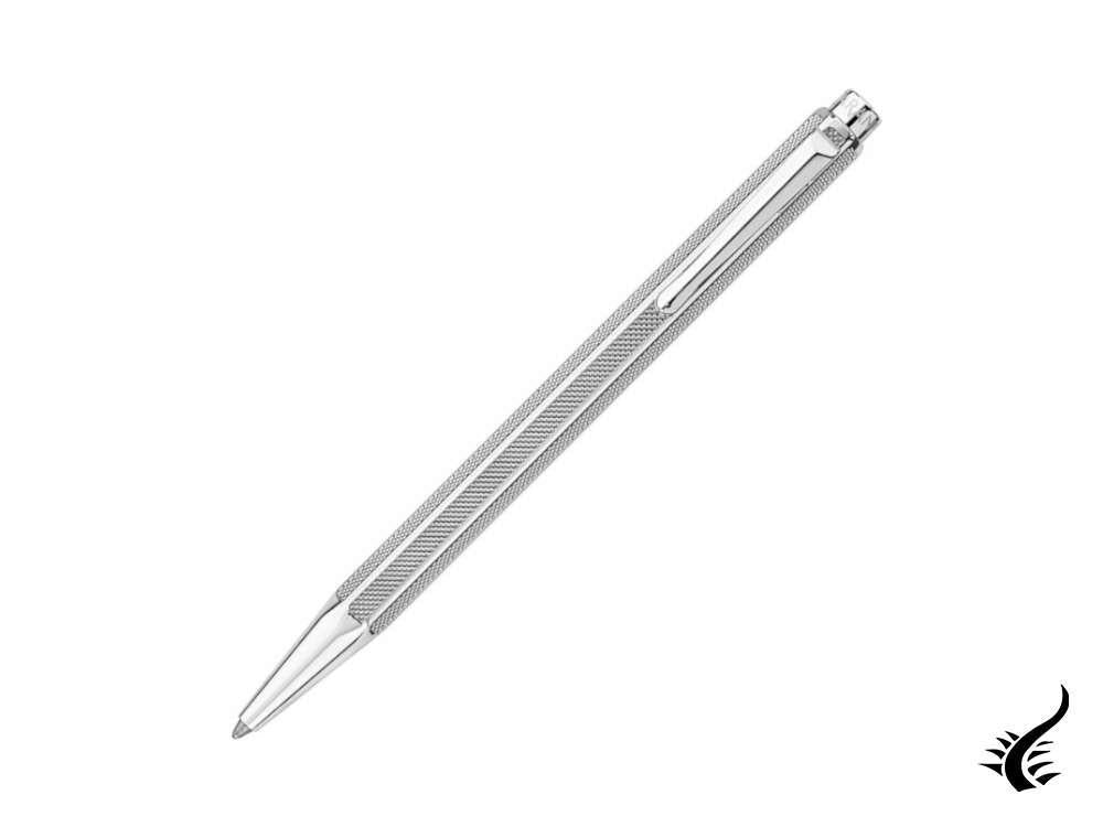 Stylo à bille Caran d'Ache Ecridor Milanese Mesh, Laiton, Gris, 890.345,