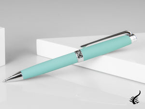 Stylo bille Caran d'Ache Léman, Laiton, Bleu Alpin, 4789.755