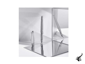 Stylo plume Caran d'Ache Léman Slim Lights, rhodié, argent, 4791.386