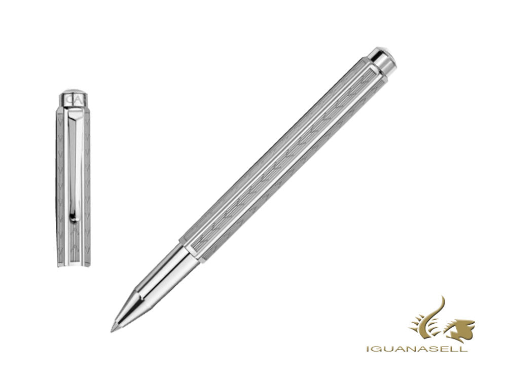 Caran d´Ache Ecridor Chevron Rollerball pen, Palladium, Silver, 838.286