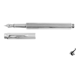 Stylo plume Caran d´Ache Ecridor Cubrik, palladium, argent, 958.377