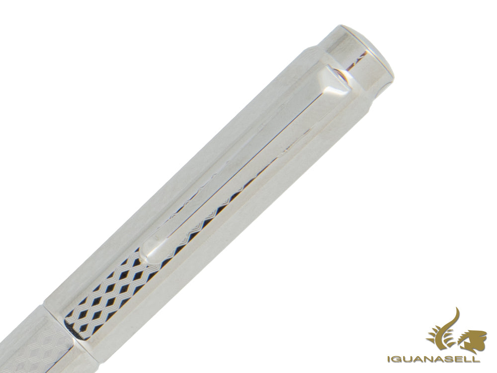 Stylo roller Caran d´Ache Ecridor Cubrik, Palladium, Argent, 838.377