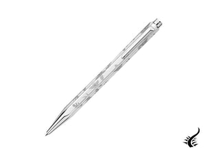 Caran d´Ache Ecridor Flowers Ballpoint pen, Brass, Silver, 890.017