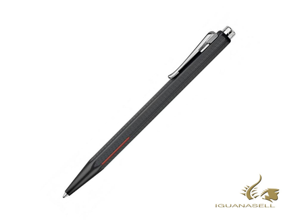 Stylo bille Caran d´Ache Ecridor Racing, Chrome, Noir, Palladium, 890.009