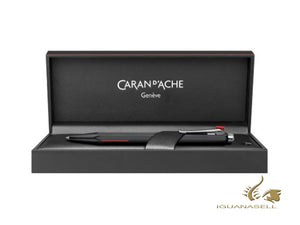 Stylo bille Caran d´Ache Ecridor Racing, Chrome, Noir, Palladium, 890.009